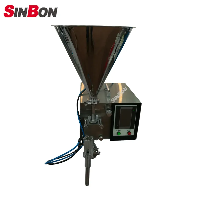 Semi Auto High Viscosity Liquid Cream Filling Machine