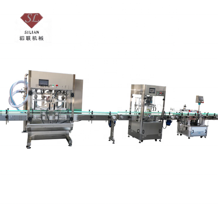 Cosmetic Automatic Shower Gel Jelly Soap Shampoo Laundry Detergent Liquid Filling Machine Lotion Filler Machinery for Food Beverage / Daily Chemical Production