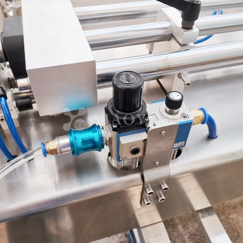 Horizontal Self-Suction Piston Liquid Paste Lotion Honey Table Type Cream Filling Machine