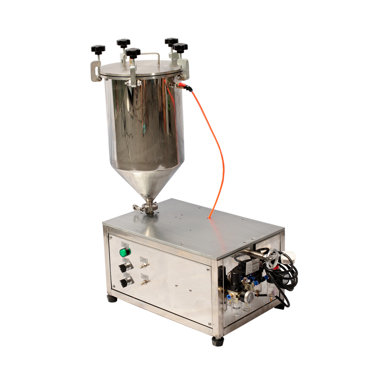 Silian Customized Price Semi Automatic Table Top Gear Pump Sanitary Eyeliner Pencil Mascara Liquid Gloss Filling Machine