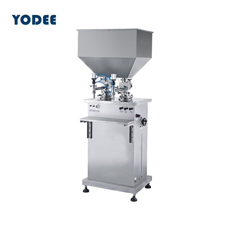 Yodee Machinery Hot Sale Semi-Automatic High Viscosity Liquid Cream Filling Machine