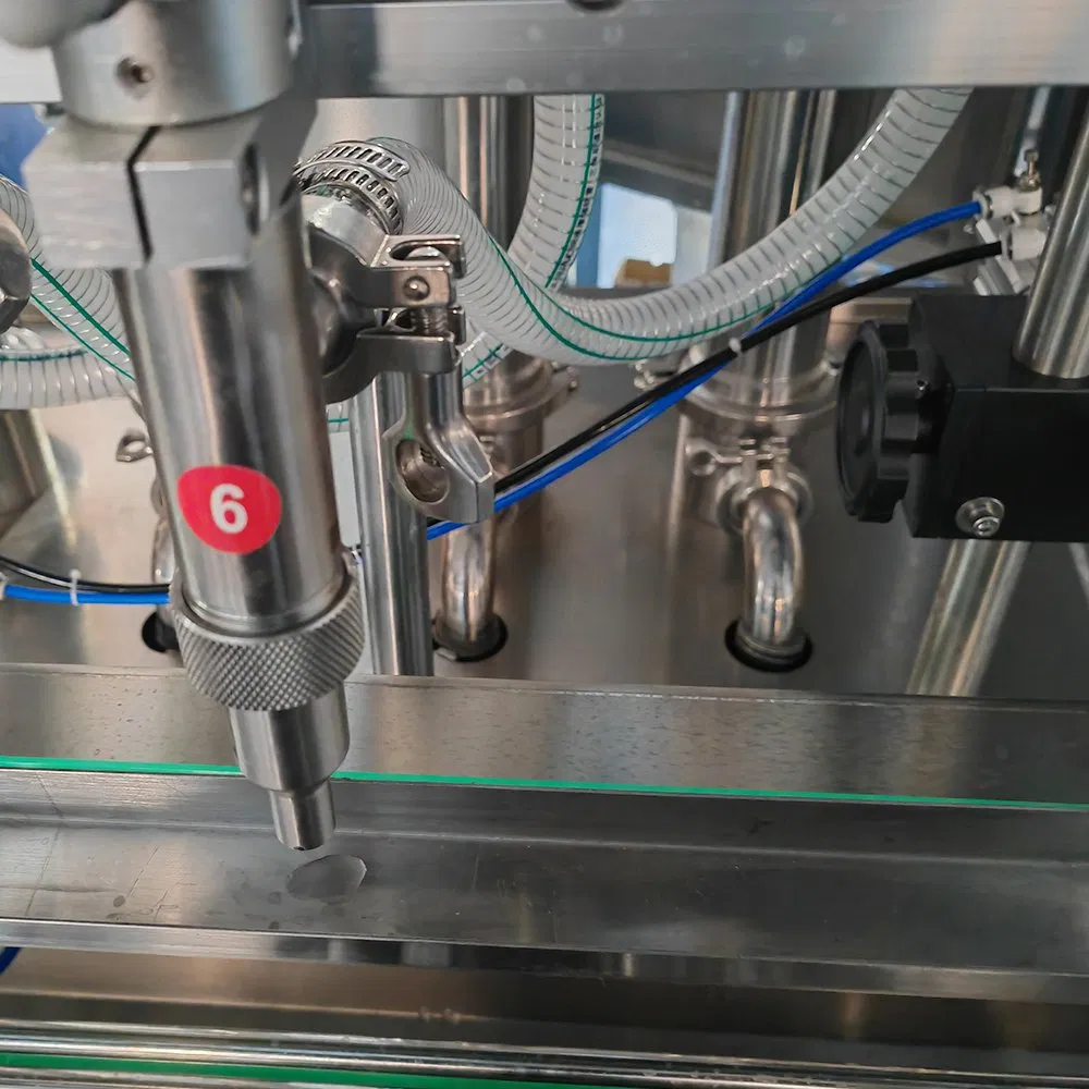 Automatic Hand Washing Liquid Shampoo Cleaning Detergent Sanitizer Plastic Bottle Volumetric Piston Filling Bottling Capping Machine