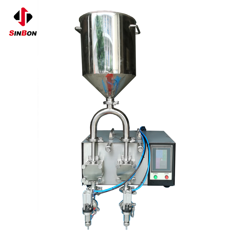 Semi Auto High Viscosity Liquid Cream Filling Machine