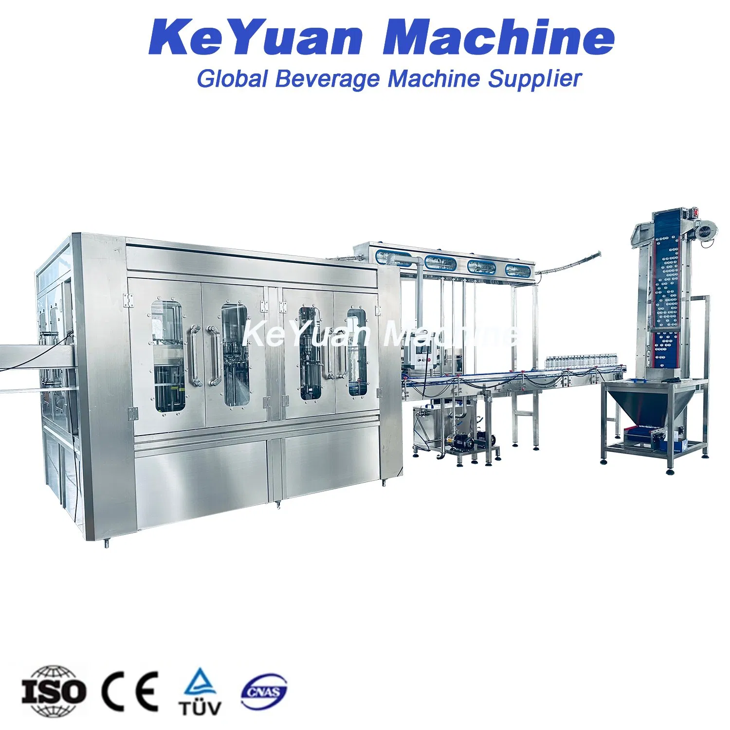330ml 500ml 1500ml Plastic Glass Pet Bottle Automatic Drinking Mineral Sparkling Pure Water Liquid Alcohol Wine Beverage Filling Making Bottling Machine