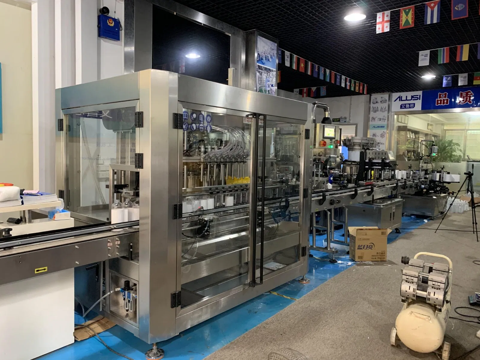 Ailusi Detergent Essential Oil Juice Laundry Piston Type Fully Automatic Small Liquid Filling Capping Machine Water