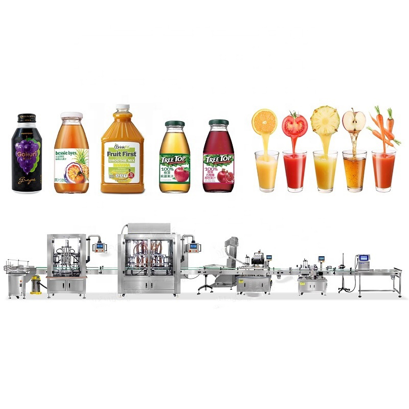 Automatic Linear Liquid Bottle Gravity Overflow Filling Machine