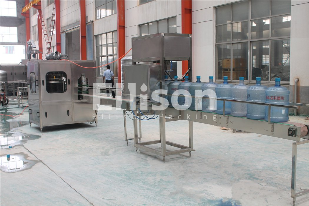 Full Automatic Explosion Proof Piston Dosing 1 Gallon Bottle Liquid/Gel/Detergent Filling Machine 8 Heads Filling Line