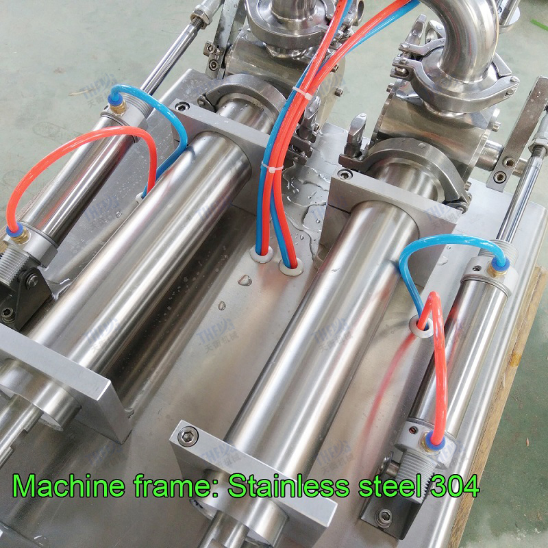 Semi-Automatic Small Piston Type Beverage Honey Liquid Filling Machine