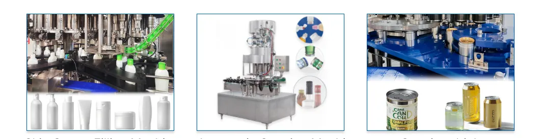 Cream and Capping Machine