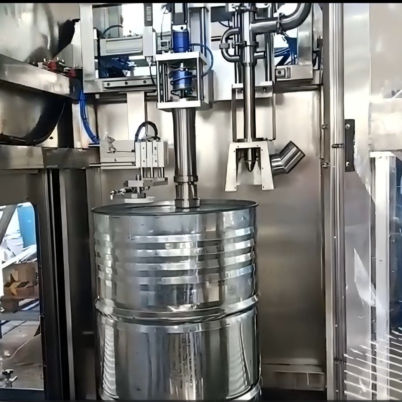 200L Visual Fully Automatic Stainless Steel Compact Anti-Drip Filling Machine