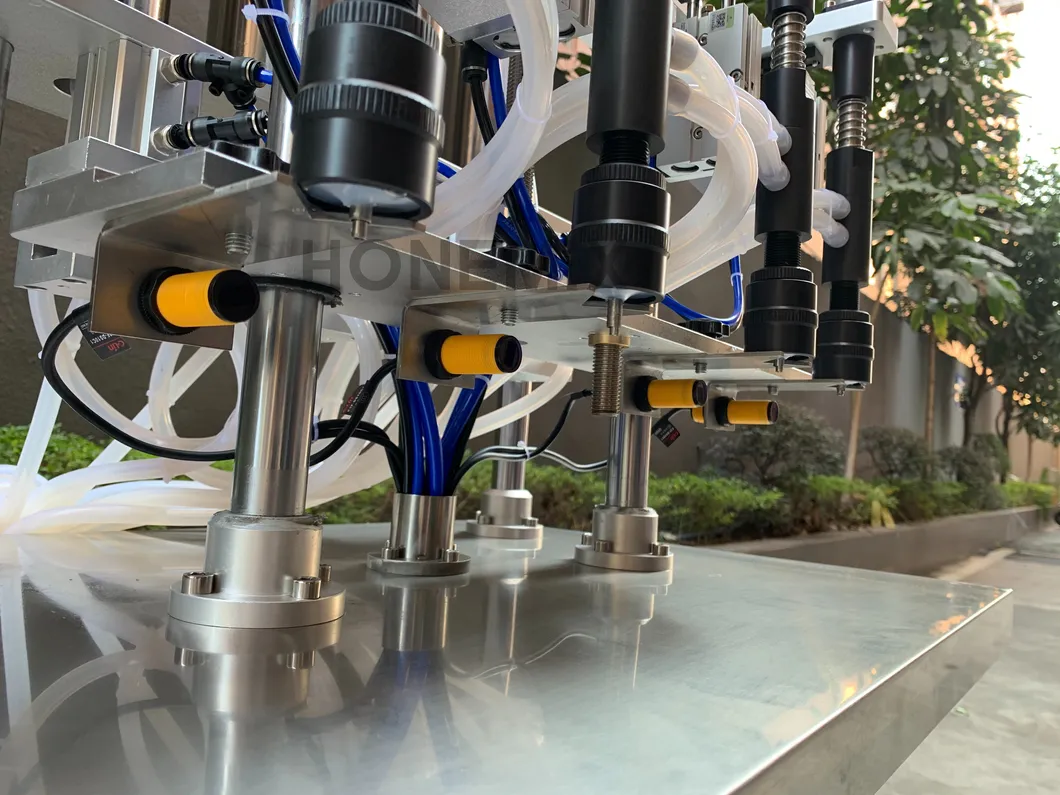 Four Nozzles Filling Head