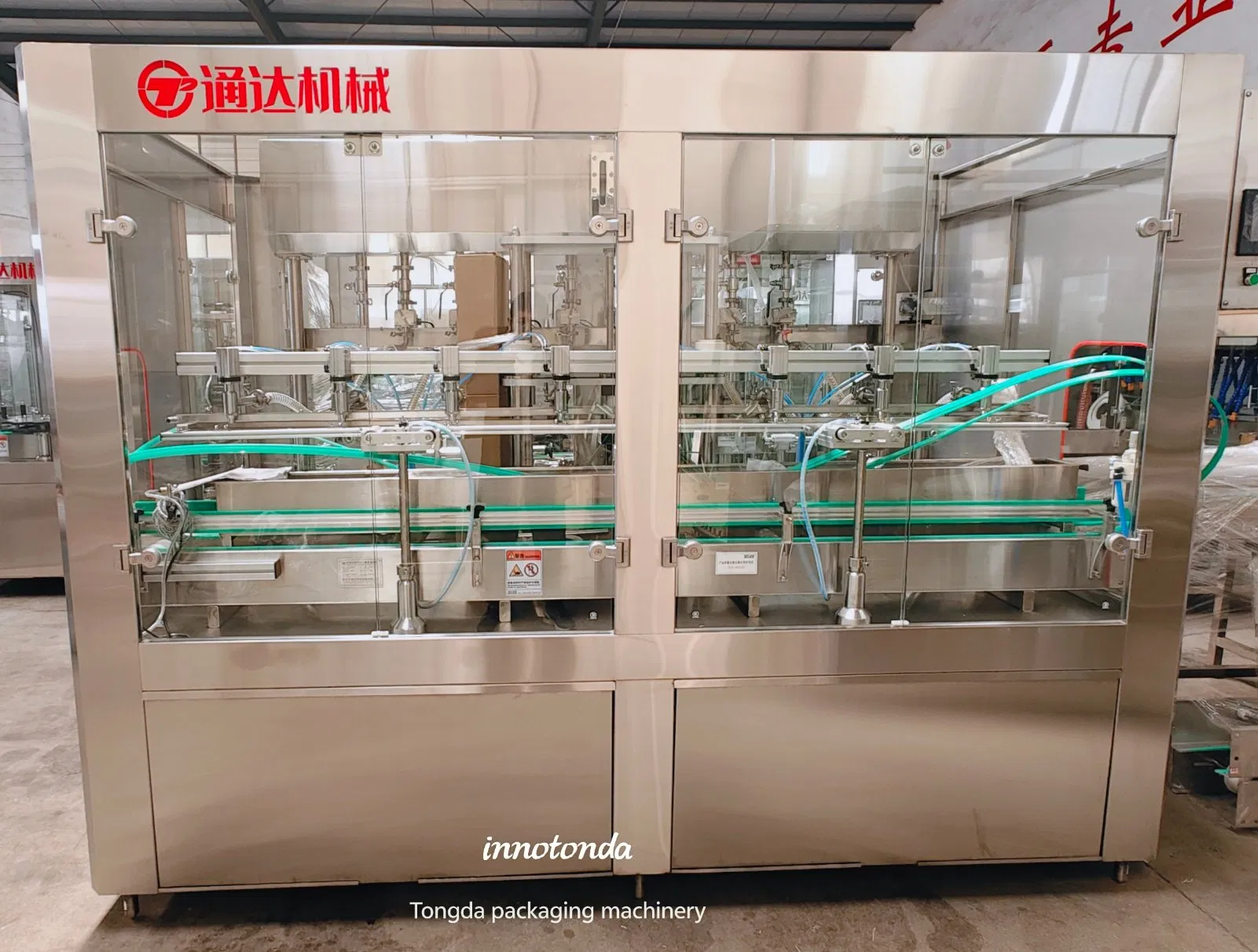 Automatic Sign Head Liquid Gear Pump Filling Machinery for High Precision Paste Material