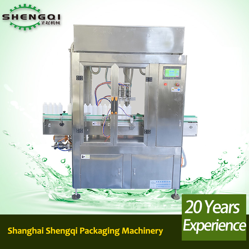 Automatic High Accuracy Piston Pump Daily Chemical Product Liquid Filling Machine