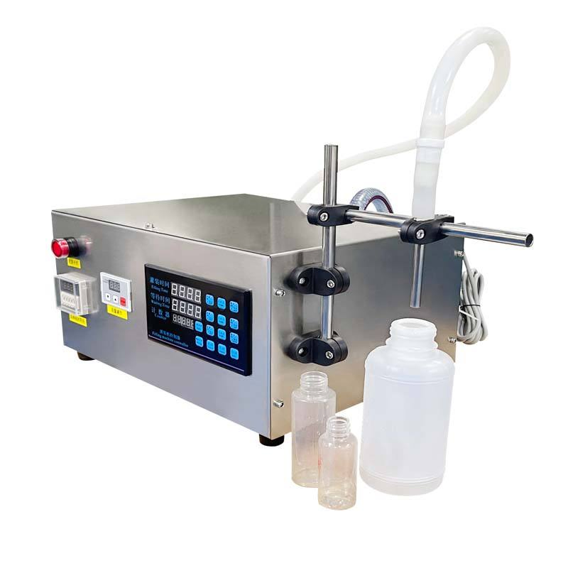 Santfine 10L Gear Pump Desktop Small Honey Jar Filling Machine for Bottles Single Head Thick Liquid Dispenser Equipment