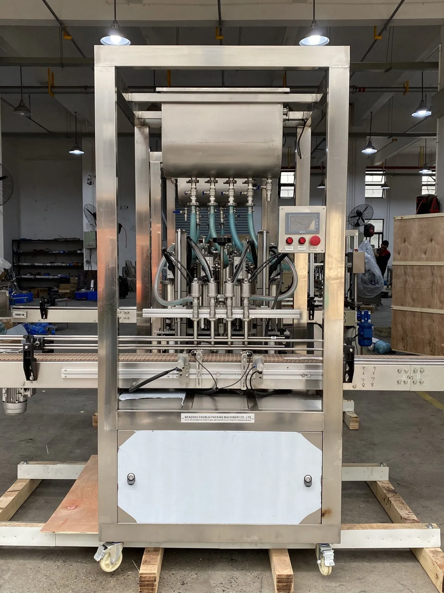 Fruit Vinegar Clam Carrot Aloe Vera Cranberry Apple Juice Coconut Milk Automatic Liquid Flow Gravity Bottle Filling Machine