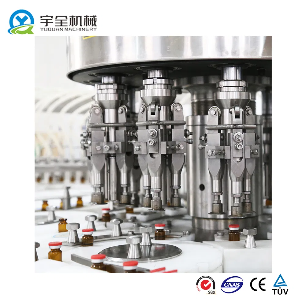 Automatic Pharmaceutical Aseptic Viscous Syrup Oral Liquid Bottle Filling Capping Machinery