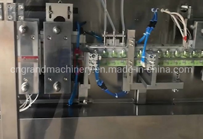 Automatic Liquid Honey Cosmetic Packing Olive Oil Blister Forming Filling Sealing Machine