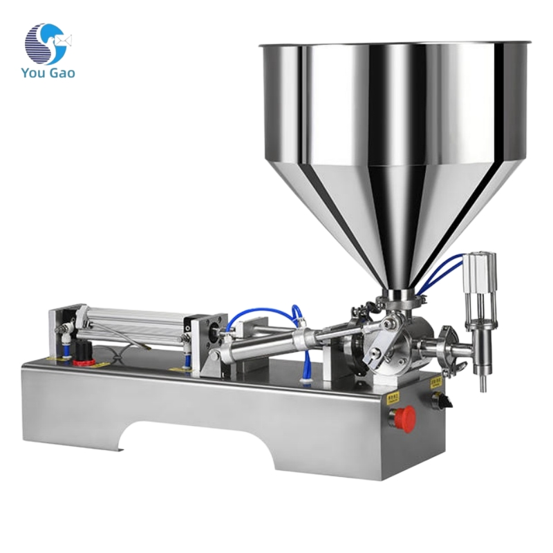 Manual Piston Type Filling Machine Suitable for Food Beverage Daily Chemical and Chemical Liquid