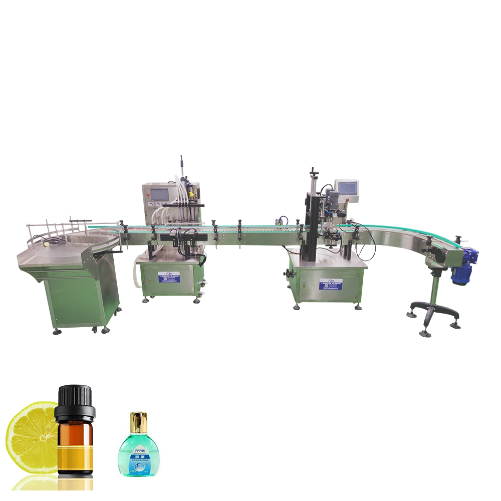 Dishwashing Cleaning Solution Detergent Liquid Filling Piston Linear Type Machine for Bottle