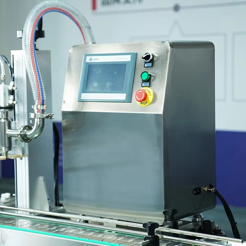 Automatic Gear Pump Grease Olive Lubricating Oil Bottle Filler Liquid Filling Machine