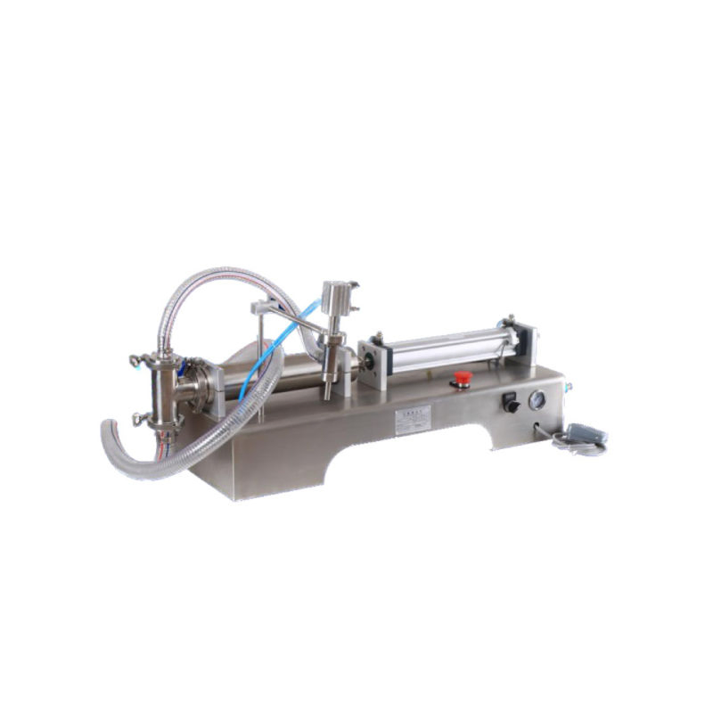 Pneumatic Horizontal Liquid Filling Machine - Sesame Oil and Sesame Paste Piston-Type Quantitative Filling Equipment
