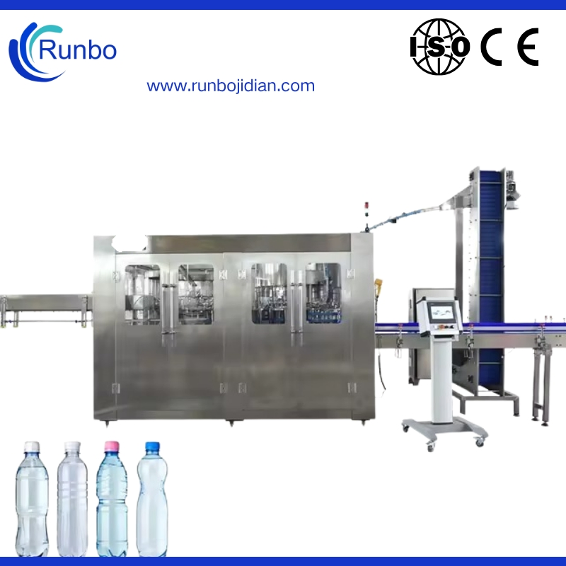 Zhangjiagang Automatic Bottling Price Bottle Carbonated Soda Water Liquid Making Fruit Juice Tea Whisky Vodka Processing Production Filling Packing Machine
