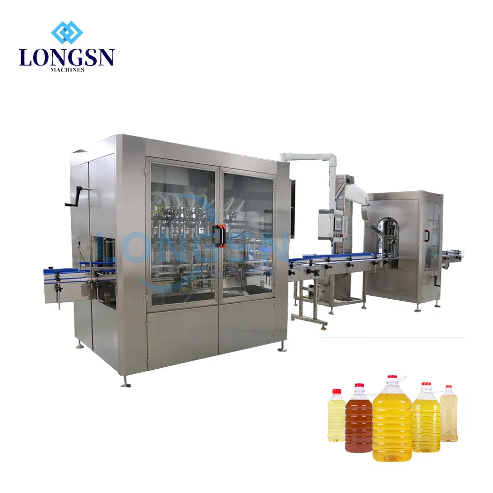 Automatic 1-5L PLC Controlled Servo Piston Type Edibletechnical Industrial Engine Hydraulic Lube Oil Liquid Filling Machine