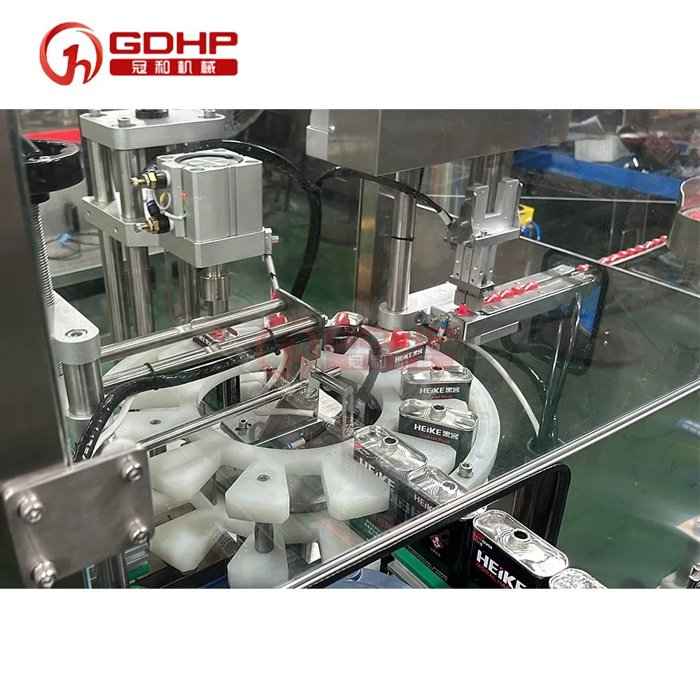 Automatic Explosion Proof Fuel Alcohol Methanol Fuel Liquid Gel Bottle Filling Capping Packing Packaging Machine