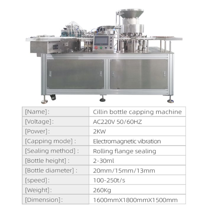 Fully Automatic Quantitative Multi-Head Liquid Vial Filling Machine