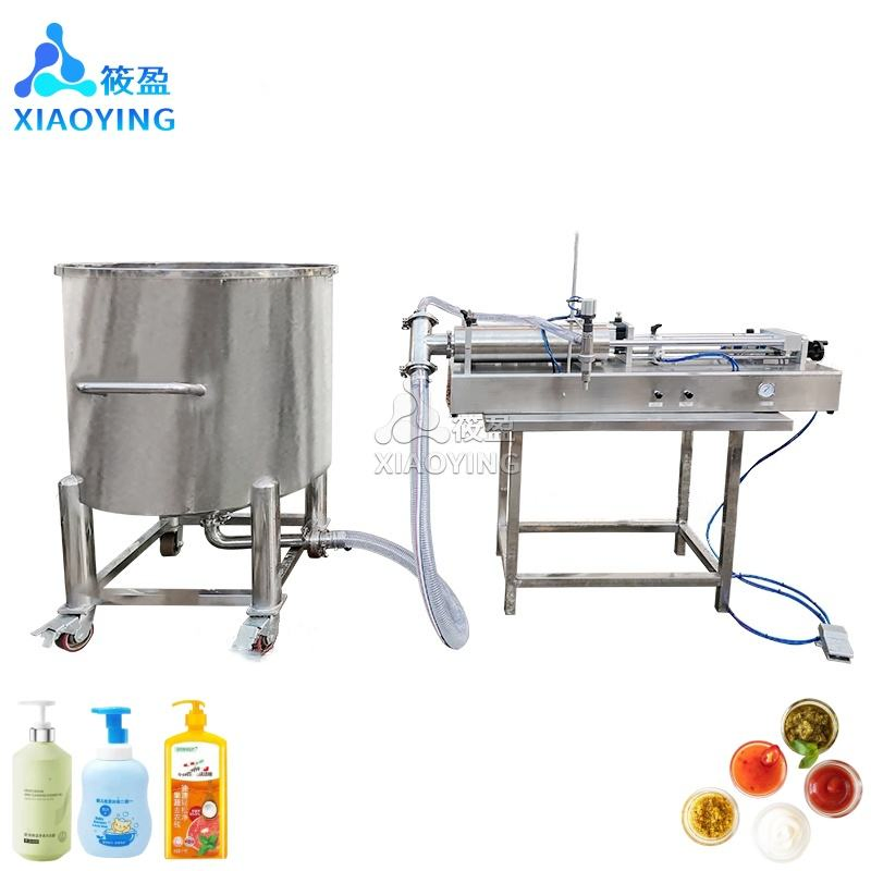 Semi Automatic Customized Pistion Tomato Liquid Sauce Paste Oil Cream Jam Ketchup Honey Filling Machine