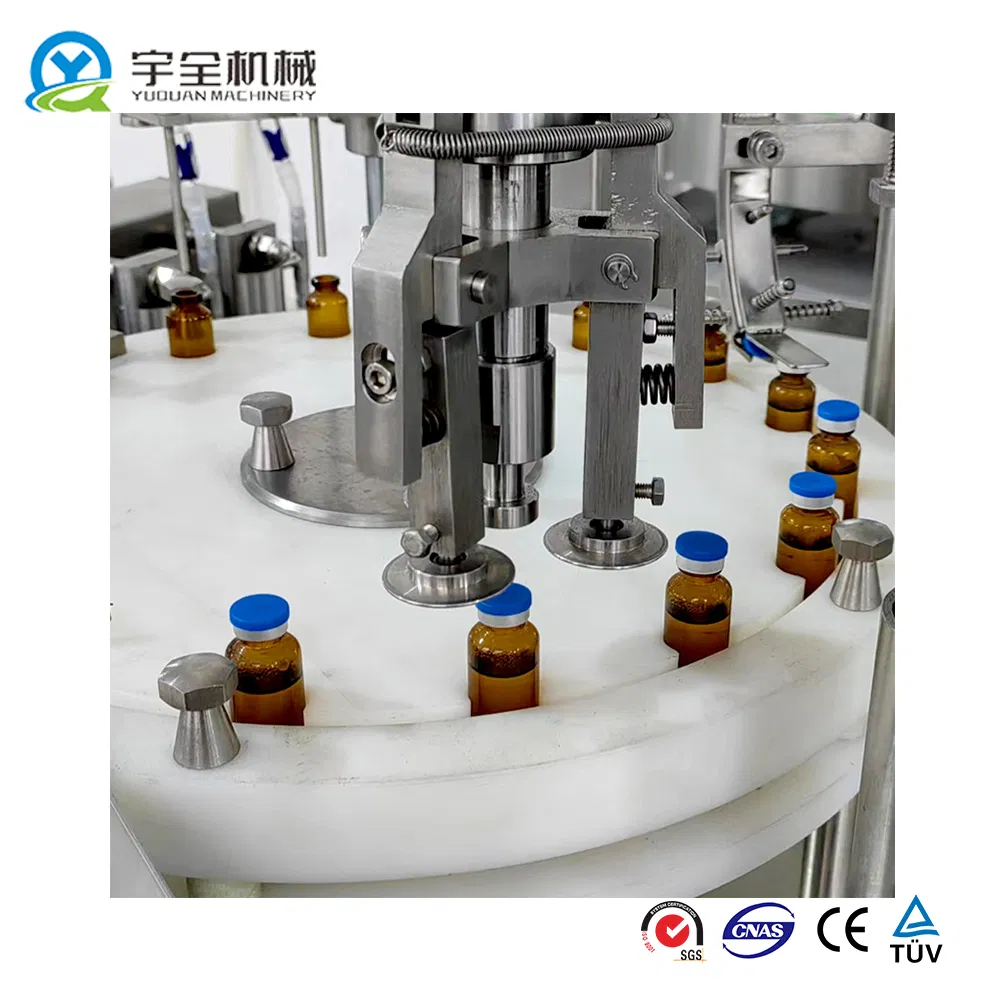 Automatic Pharmaceutical Aseptic Viscous Syrup Oral Liquid Bottle Filling Capping Machinery