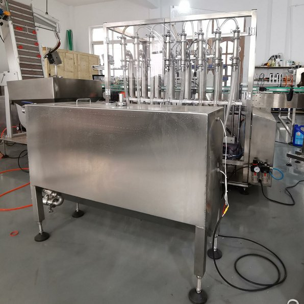 Bottle Can Liquid Oil Cream Filling Machine with Capping Labeling Line