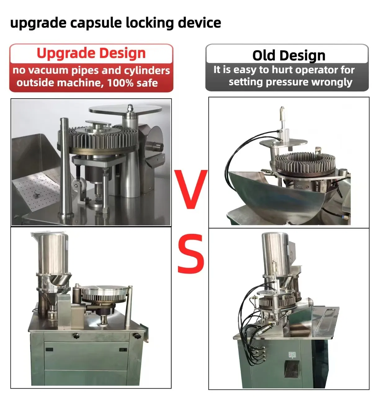 Pharmaceutical Medical Food Powder Pellet Liquid Double Sowing Semi Auto Capsule Filler Making Machinery Equipment Automatic Sealing Capsule Filling Machine