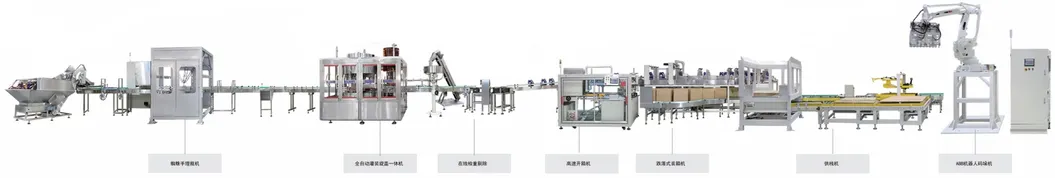Automatic High Speed Filling Line