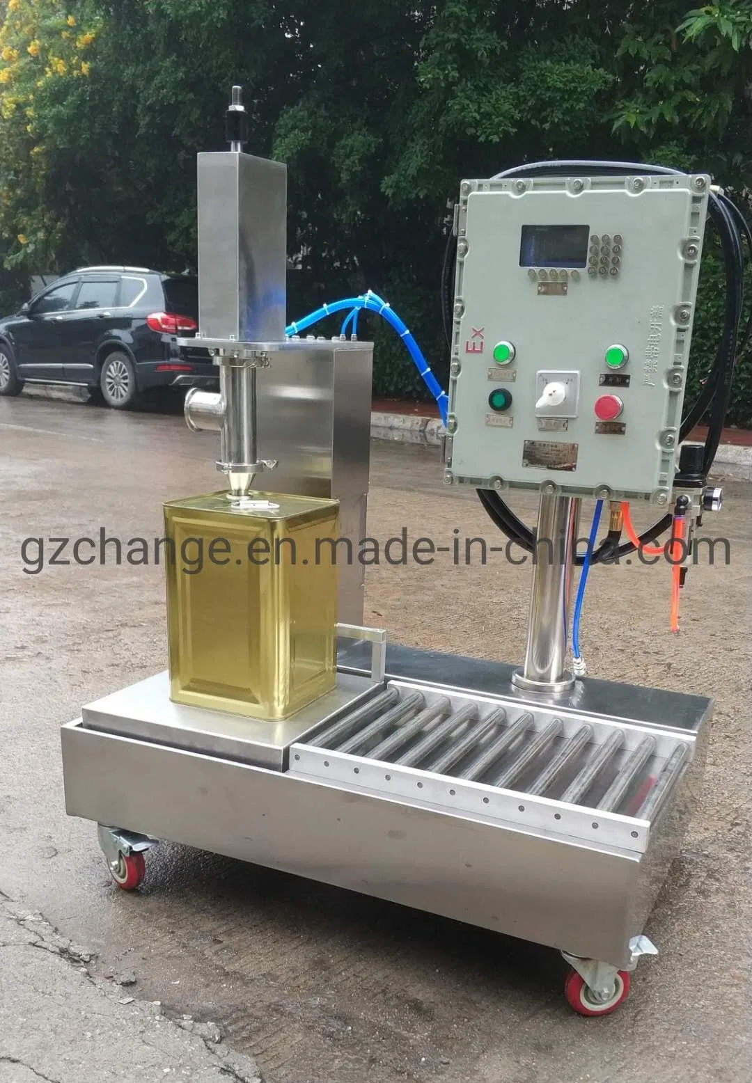 5-50L Explosion Proof Diesel Gasolinelubricating Oil Chemical Raw Materials Liquid Weighting Filling Machine