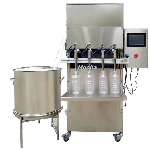 Factory Low Price Semi Automatic Liquid Water Drinking Spice Oil Soy Sauce Milk Vinegar Jam Jelly Shampoo Cup Bottle Filling Packing Machine