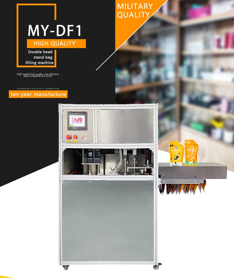 Spout Pouch Filling Machine 1