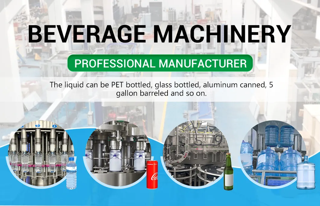 Aluminum Can Soft Drink Filling Machine