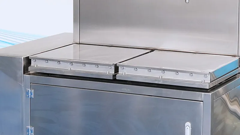 Integrated Weighing Pan