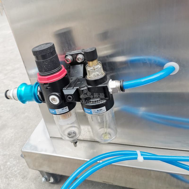Vertical Semi Automatic Pneumatic Liquid Bottling for Water Oil Juice Cosmetic Cream Filling Machine
