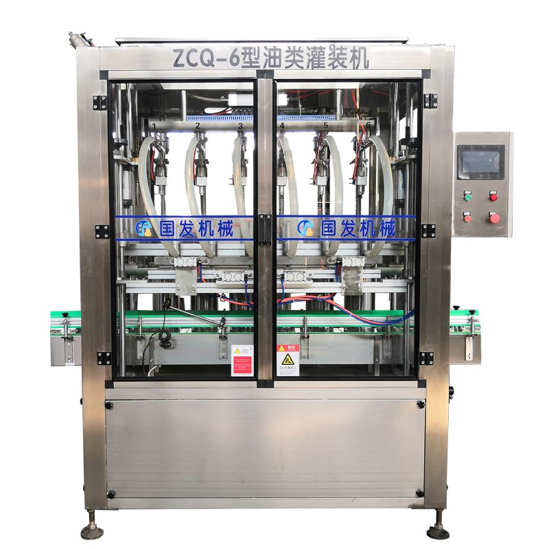 High Speed Multi-Head Linear Type Automatic Servo Piston Liquid Bottle Filling Machine