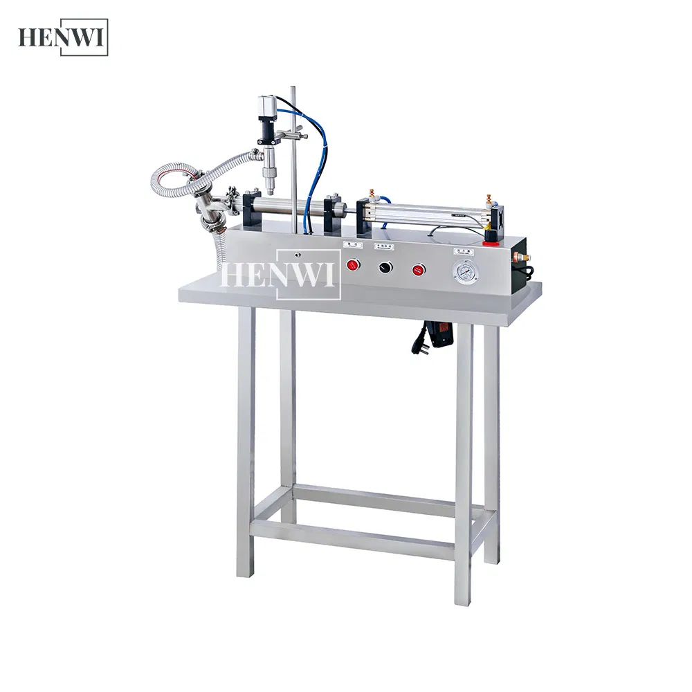 High Speed Semi Automatic Piston Volumetric Filling Machine for Lotion Liquid Wine Oil Juice Sauce Coffee Bottle Filler Machinery