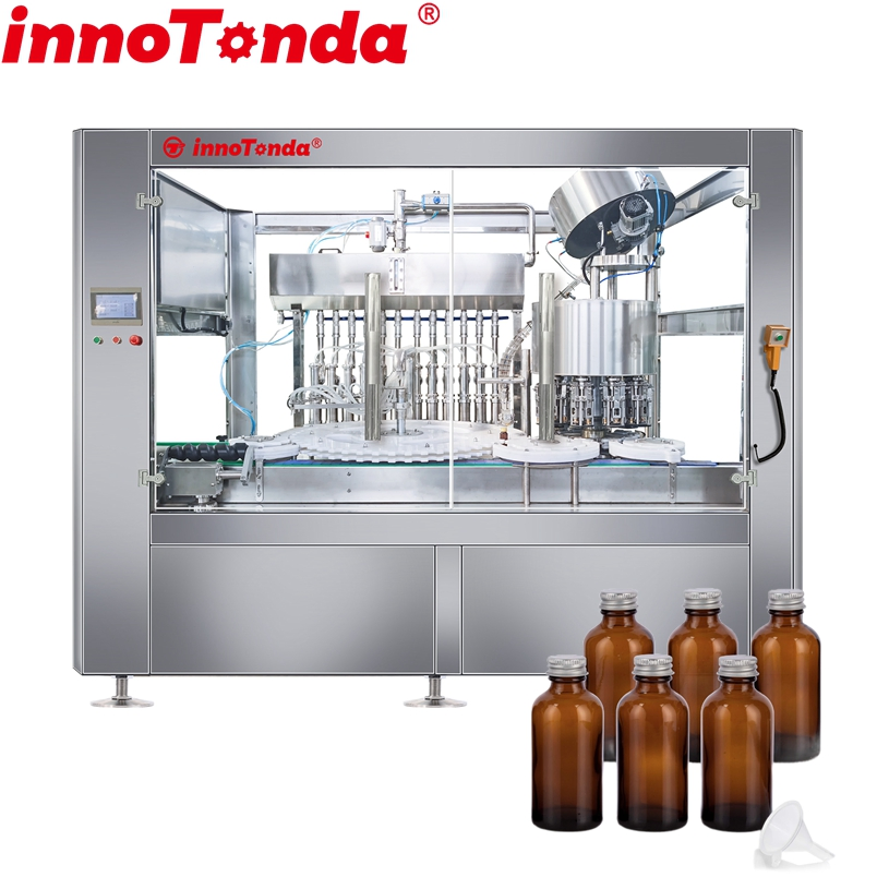 Fully Automatic Low Viscosity Liquid Tracking Filling Machine Bottle Filling and Capping Machine