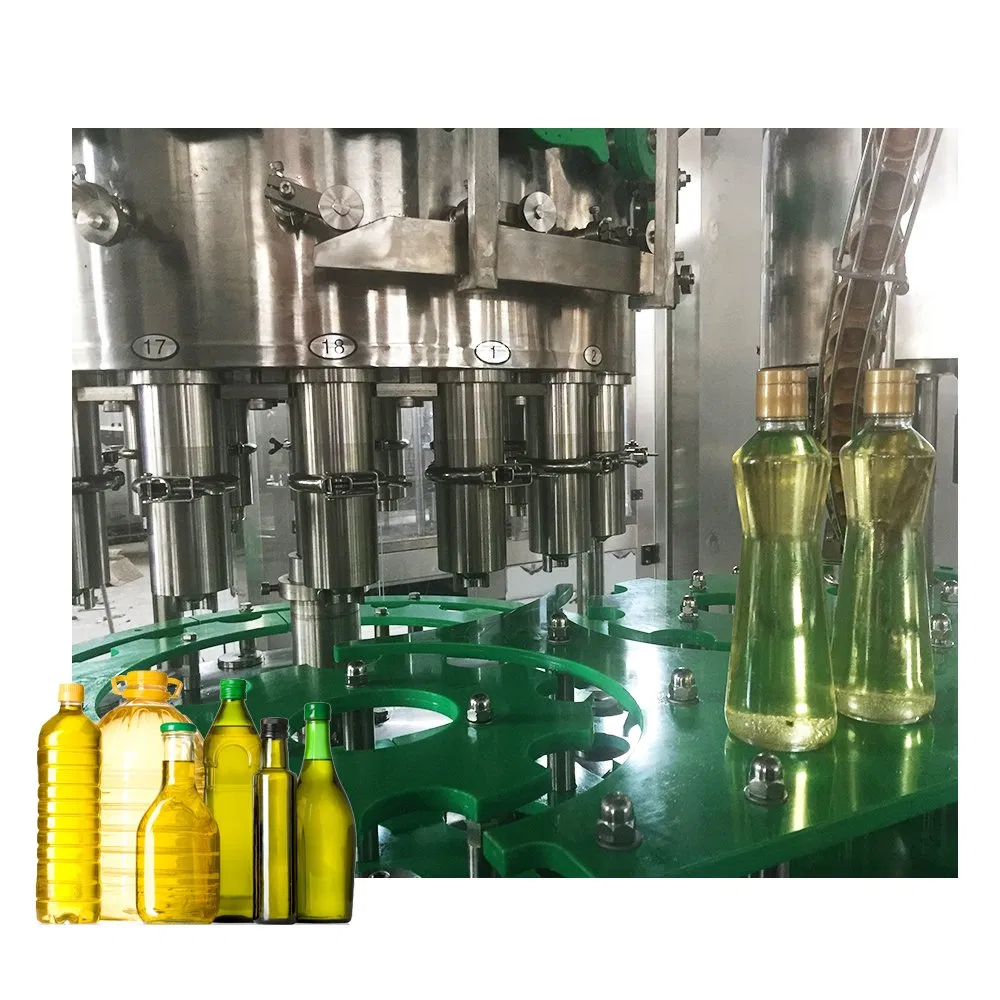 Automatic Liquid Volumetric Filling Machine Sunswell 500ml 1000ml Oil Bottling Equipment