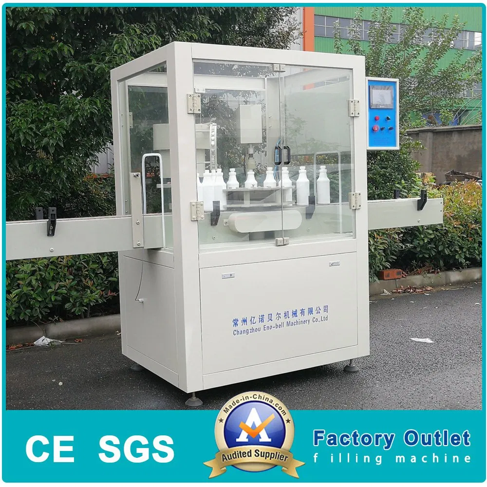 Explosion-Proof Small Plastic Bottle 50ml Alcohol Liquid Filling Capping Machine