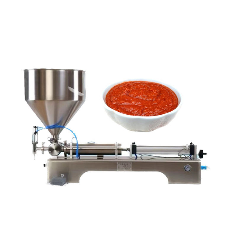 Desktop Automatic Bottle Single-Head Piston Shampoo Cosmetic Paste Liquid Filling Machine Pneumatic High Accuracy Viscous Liquid Filling Machine
