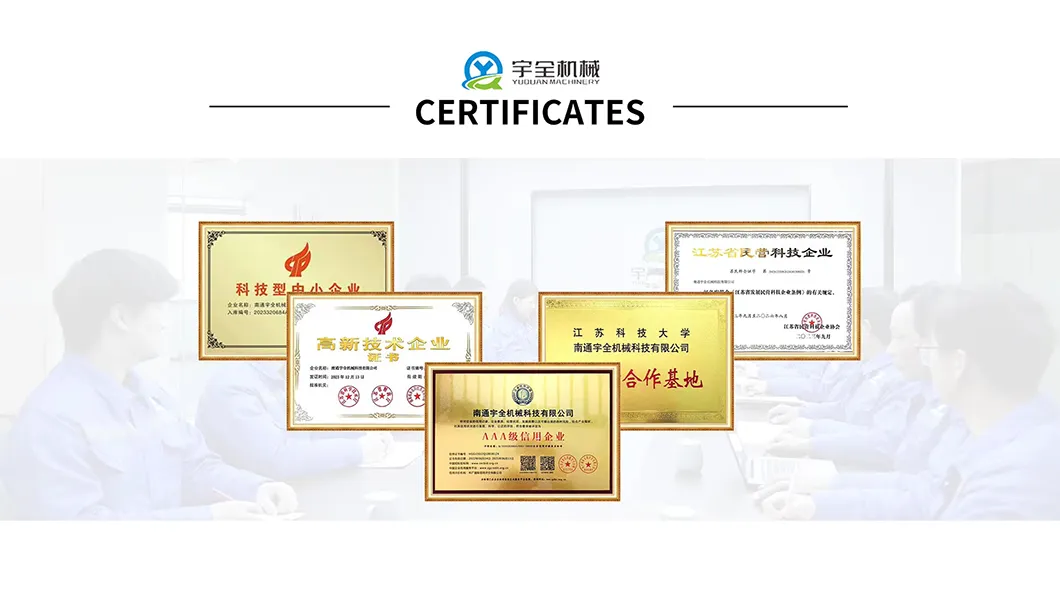 Certificates