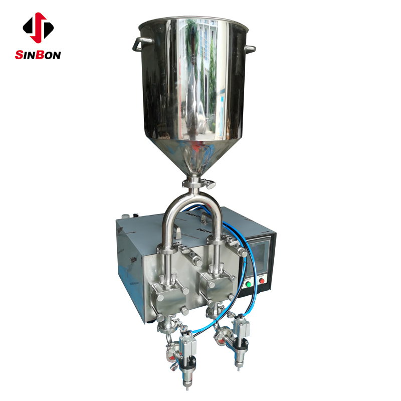 Semi Auto High Viscosity Liquid Cream Filling Machine