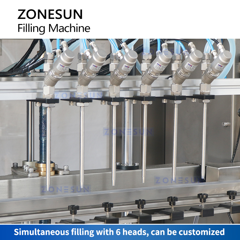 Zonesun Zs-Ytex1 Automatic Explosion Proof Inflammable Liquid Gravity Filling Machine