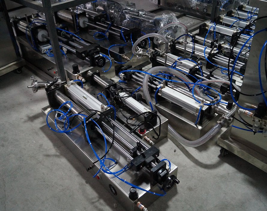 Semi Auto Pneumatic Single Head Bottle Filler Liquid and Paste Cream Jam Sauce Jar Filling Machine